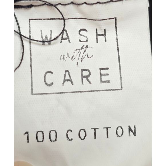 Two 2 Fly Womens 2x/3x Black Stone Wash Studded Top T-Shirt Western Boxy - Picture 8 of 9